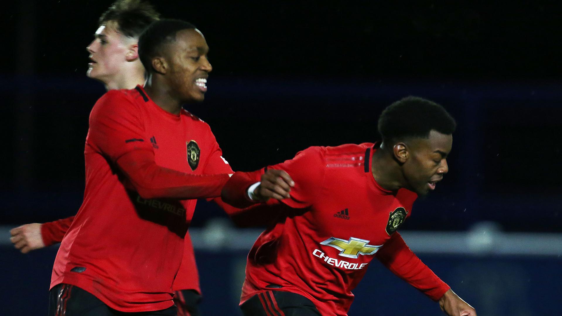 Under18s highlights Everton 2 Man Utd 3  Manchester United